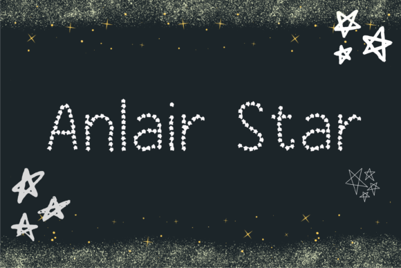 Alnair Star: A Joyful & Fancy Decorative Font