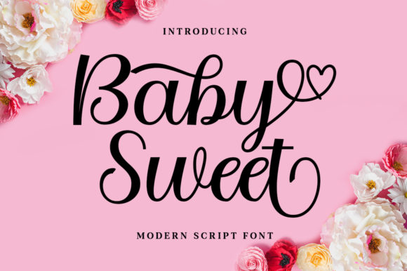 Baby Sweet Font: A Crafters' Secret for Friendly Designs