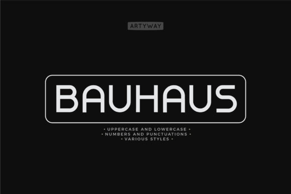Bauhaus Font: Your Campaign's Minimalist Anchor