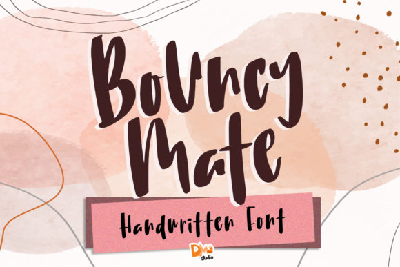 Bouncy Mate Font for Creative Branding