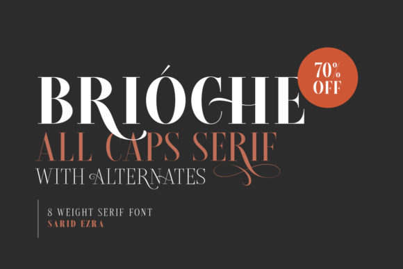Brioche Font: The Elegant Serif for Brand Content That Stands Out