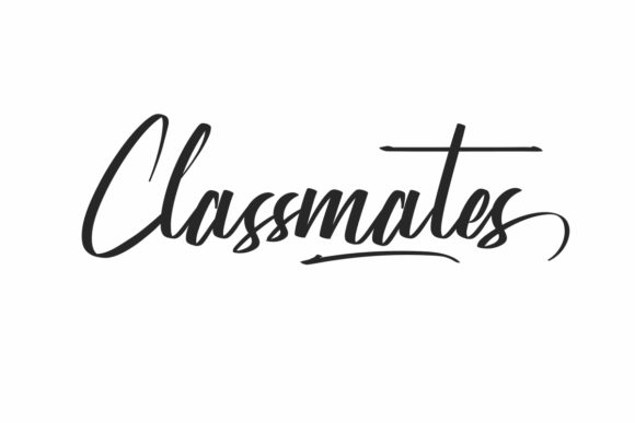 Classmates: The Handwritten Font for Authentic Makers