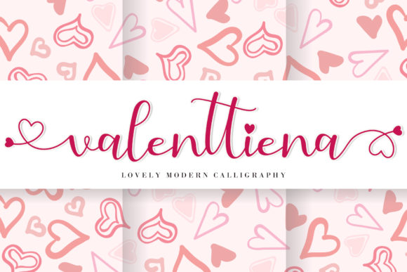 Elevating Campaigns with Valenttiena: A Romantic Handwritten Font