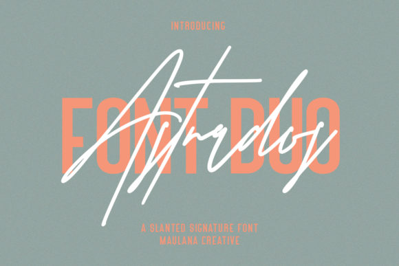 Exploring Astrados Signature: A Font for Editorial Design
