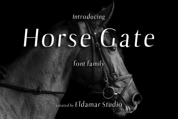 Horse Gate Font: A Minimalist Typeface for Modern Branding