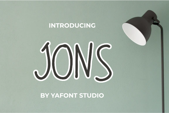Jons: A Premium Handwritten Font for Editorial Mood