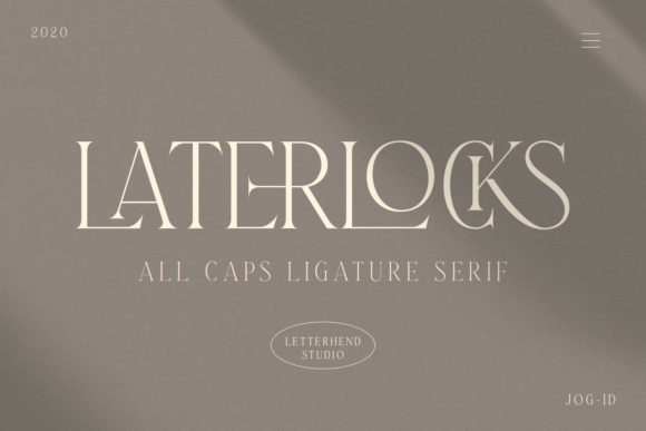 Laterlocks: A Classic, Friendly Serif Font for Editorial Design