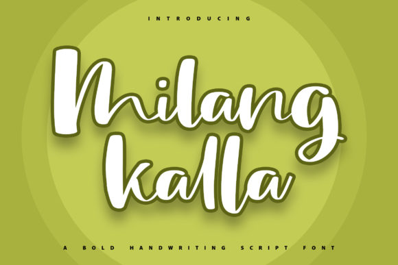 Milang Kalla: The Fun and Bouncy Font for Campaign Impact
