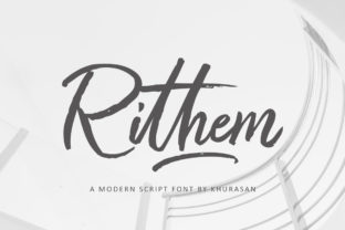 Rithem Font: Adding Retro Elegance to Digital Layouts