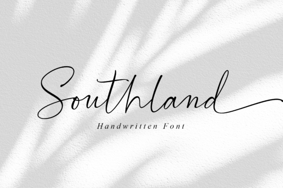 Southland: An Elegant Handwritten Font for Professional Projects