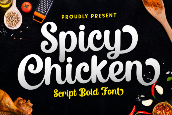 Spicy Chicken Font: The Elegant Script for Professional Projects