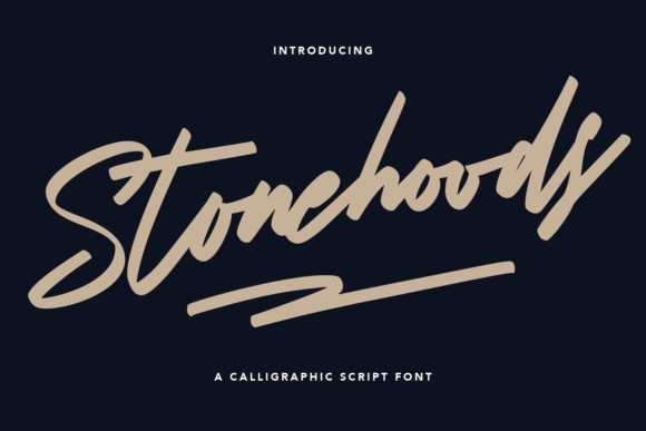 Stonehoods: A Modern Handwritten Font for Digital Branding