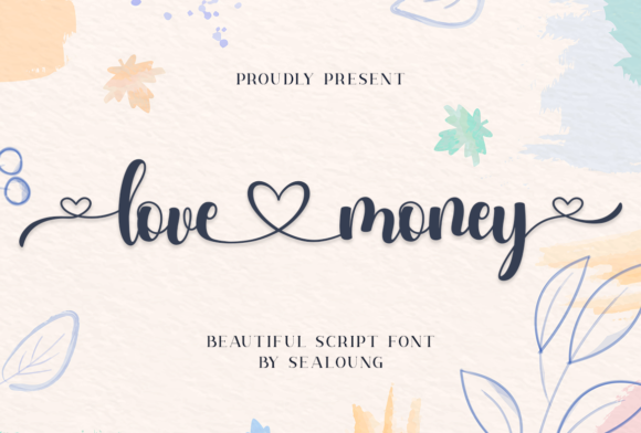 Testing Love Money Font in a Real Brand Identity Project