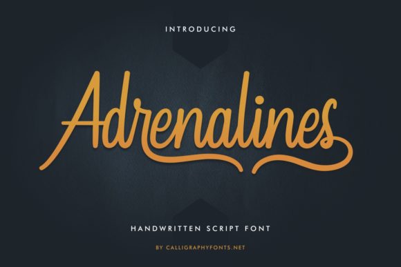 The Adrenalines Font: A Delicate Script for Maker-Driven Design