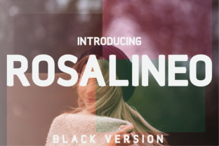 The Rosalineo Black Font for Small Business Branding