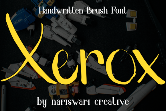 The Xerox Font: A Handwritten Typeface for Modern Editorial Design