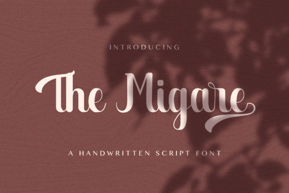 Working with The Migare Font in a Real Branding Project